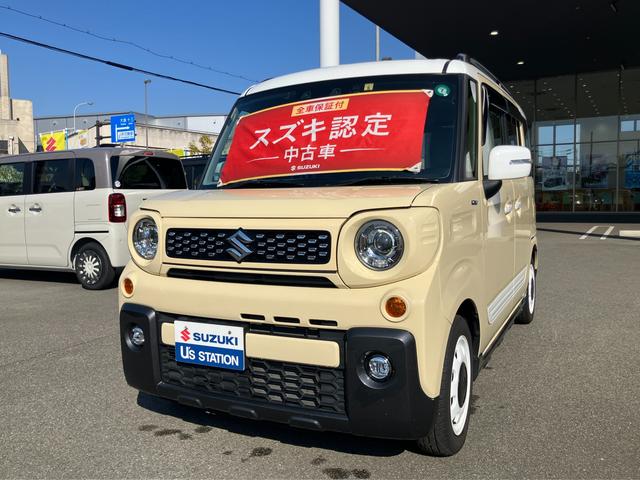 ギア　マイスタイル　３型前後衝突被害軽減ブレーキサポート　デュアルカメラブレーキサポート、後退時ブレーキサポート、オートエアコン、キーレスプッシュエンジンスタート、両側電動格納ミラー、ＨＹＢＲＩＤ、オートライト、運転席シートヒーター、