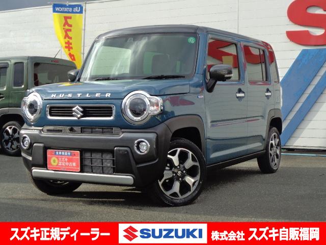 ＨＹＢＲＩＤ　Ｘ　３型　スズキコネクト装着車／サポカー　全方位モニター付ナビ│デュアルカメラブレーキサポート│ＬＥＤヘッドランプ│ガンメタリック２トーン│１５インチアルミホイール