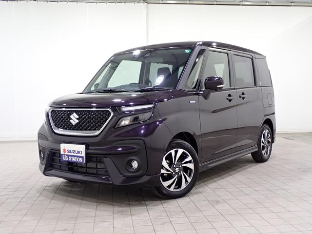 ハイブリッドＭＶ　２型　全方位モニタ用カメラパッケージ　後席両側電動パワースライドドア　車線逸脱”抑制”機能　全車速追従式アダプティブクルーズコントロール　前方・後方衝突軽減ブレーキ　ＬＥＤライト＆フォグランプ　オートエアコン　スマートキー　元弊社社有車！