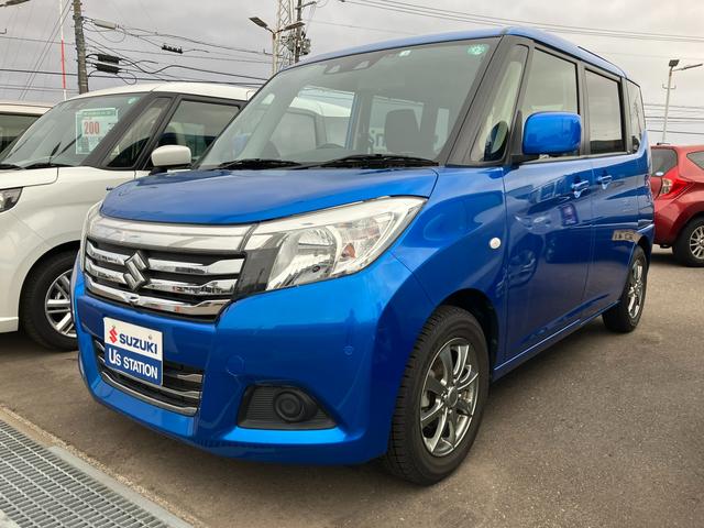 ＧＸ４　２型（ＭＡ２６Ｓ）４ＷＤ　ナビ／　★☆スズキの日☆★　純正ナビ　全方位カメラ　オートライト　プッシュスタート　シートヒーター　オートエアコン　４ＷＤ　衝突被害軽減システム　横滑り防止機能　衝突安全ボディ　盗難防止システム　スライドドア