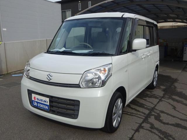 Ｘ　ＭＫ３２型　２ＷＤ　ＣＶＴ　左側左側側電動スライドドア　アイドリングストップ　後席両側スライドドア・左側ワンアクションパワースライドドア　衝突安全ボディ　盗難防止システム　ナビ　電格ミラー