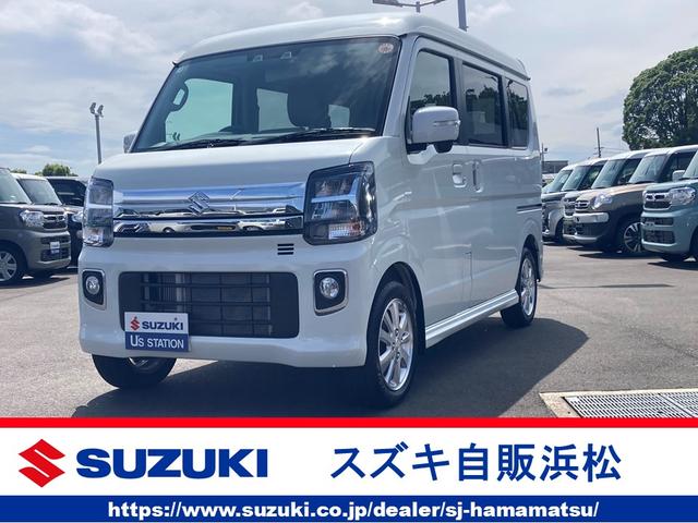 エブリイワゴン(スズキ) ＰＺターボ　ハイルーフ　４ＷＤ　ディスプレイオーディオ装着車　オートライト　Ｂｌｕｅｔｏｏｔｈ　スライドドア 中古車画像