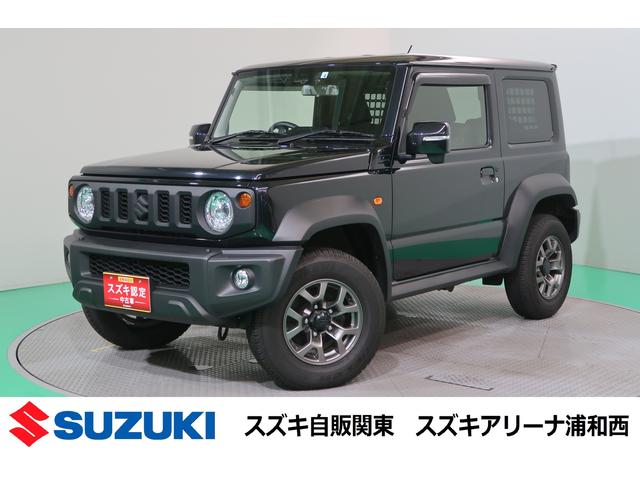 ジムニーシエラ(スズキ) ＪＣ　２型　パートタイム４ＷＤ　ドラレコ　ナビゲーション　ＢＴ　ＵＳＢ　フルセグチューナーＴＶ　ＥＴＣ　１５インチアルミホイール　ＬＥＤヘッドランプ　クルコン　シートヒーター　６エアバッグ　本革巻きステアリング　ＵＶ 中古車画像