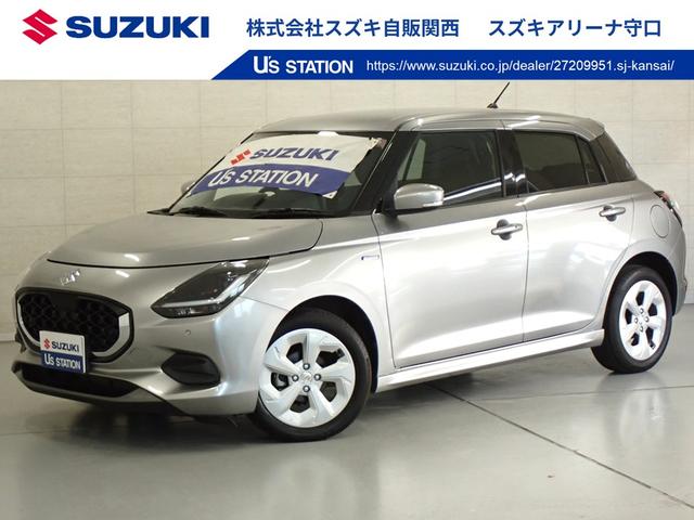 スイフト(スズキ) ＨＹＢＲＩＤ　ＭＸ　フロアＣＶＴ　２ＷＤ　ＡＣＣ　衝突被害軽減ブレーキ　パーキングセンサー　ＬＥＤヘッドランプ　ハイビームアシスト　車線逸脱抑制機能　シートヒーター　サイド・カーテンエアバック　スマートキー　セキュリティーアラーム 中古車画像