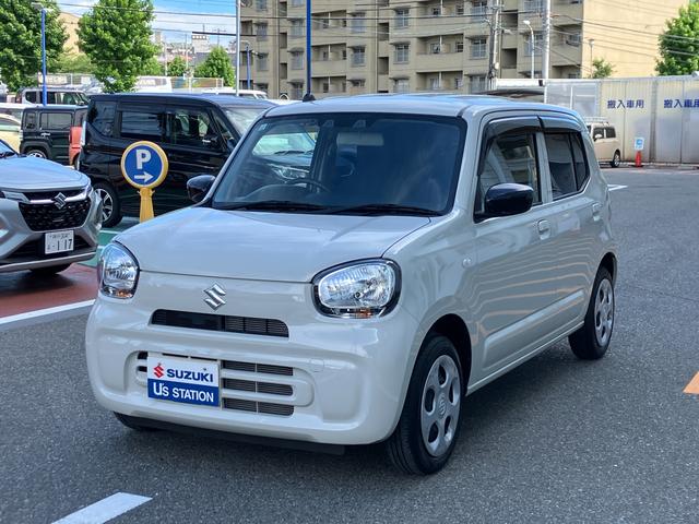 スズキ アルト Ｌ　被害軽減ブレーキ　バックカメラ付きオーディオ　キーレス