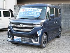 スペーシアカスタム カスタム HYBRID XSターボ アダプティブクルーズC オートライト スライドドア プッシュスタート オートエアコン シートヒーター スズキセーフティーサポート アイドリングストップ 横滑り防止機能 衝突安全ボディ 盗難防止システム 中古車画像