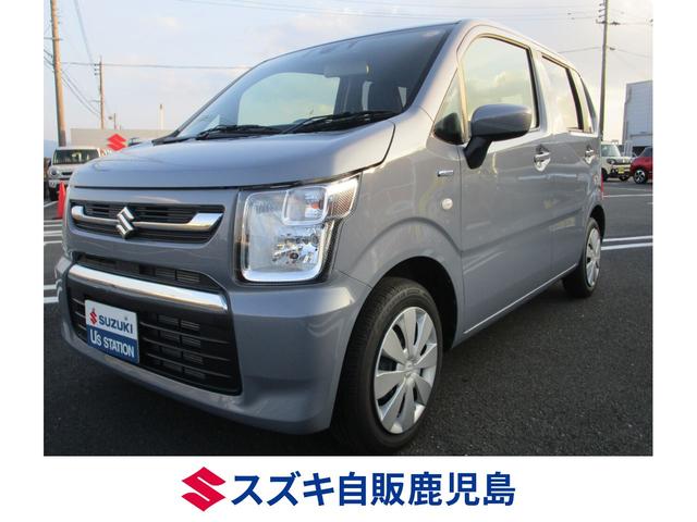 ワゴンＲ(スズキ) ハイブリッドＦＸ−Ｓ　デュアルカメラブレーキサポート　マイルドハイブリッド　オーディオレス　ＣＶＴ　オートエアコン　リモコンキー　キーレススタート　オートライト　　シートヒーター　オーディオスイッチ　ＡＣＣ　ＥＳＰ 中古車画像