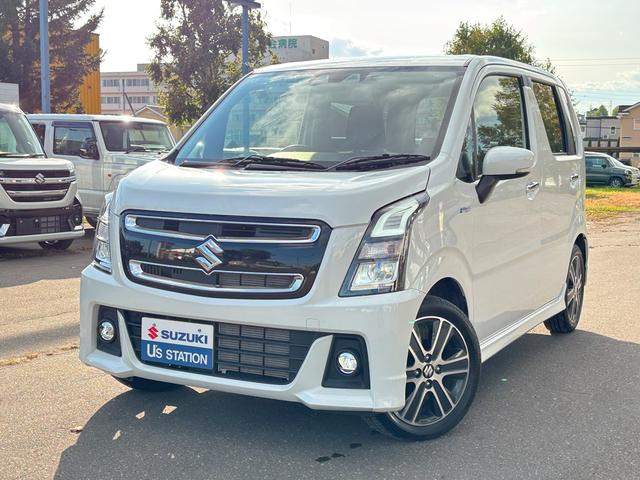 ☆品質と保証で安心のディーラー中古車☆ ☆ハイブリッドターボで軽快な走り！スティングレーＴグレード４ＷＤ☆