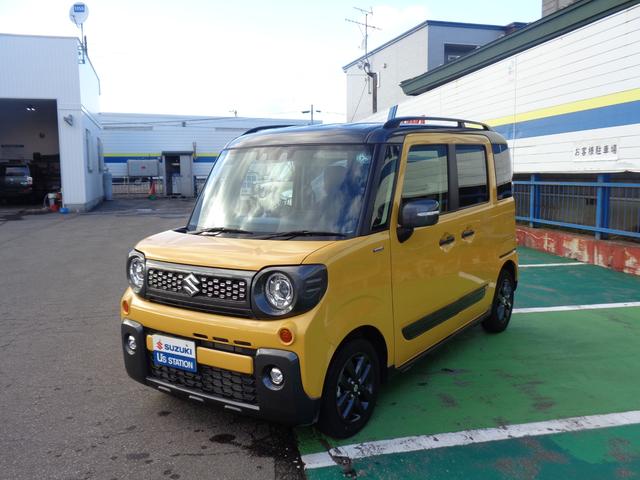 当店の車両をご覧いただき誠にありがとうございます！！ 町に、山に、海に。道具箱を意識したデザインのスペーシアギアです。