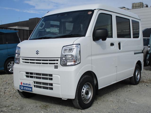 エブリイ(スズキ) ＰＡリミテッド　６型　パートタイム４ＷＤ　ＬＥＤヘッドランプ　オートライト　スライドドア　４ＷＤ　スズキセーフティーサポート　アイドリングストップ　衝突安全ボディ 中古車画像