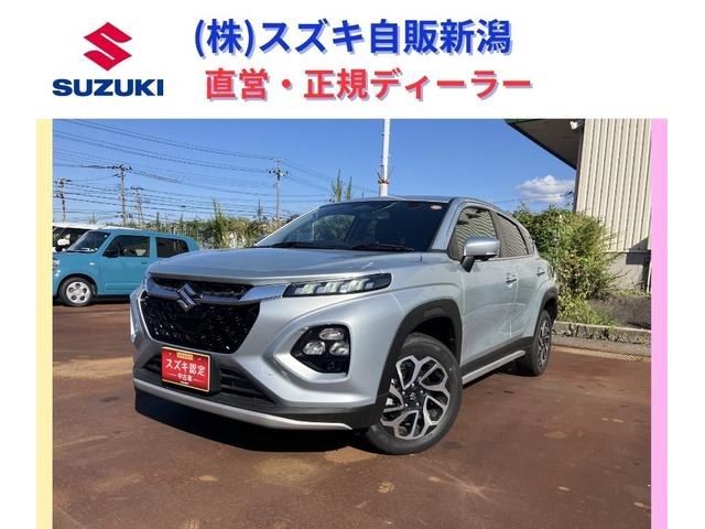 フロンクス １型　★フロンクス入荷しました★　４ＷＤ　純正ナビ　全方位カメラ　オートライト　プッシュスタート　シートヒーター　オートエアコン　衝突被害軽減システム　アイドリングストップ　衝突安全ボディ　盗難防止システム　横滑り防止機能（1枚目）