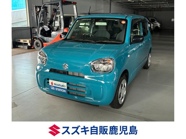 Ｒ７　アルト　Ｌアップグレードパッケージ　入荷です。 色はダスクブルー　衝突被害軽減ブレーキ　キーレス　オートエアコン　ＬＥＤ