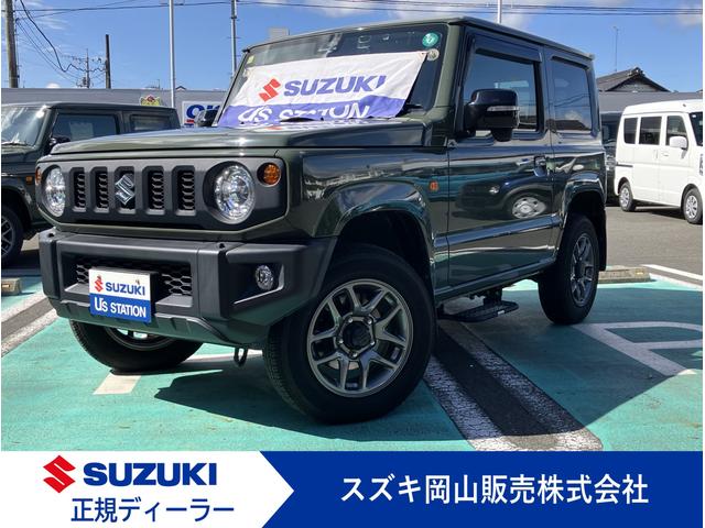 ジムニー ＸＣ　被害軽減ブレーキ　ナビ　ドラレコ　ＥＴＣ　ドライブレコーダー　バックカメラ　オートライト　Ｂｌｕｅｔｏｏｔｈ　純正ナビ　プッシュスタート　シートヒーター　オートエアコン　ＥＴＣ　禁煙車　ワンオーナー　４ＷＤ　衝突被害軽減システム（1枚目）