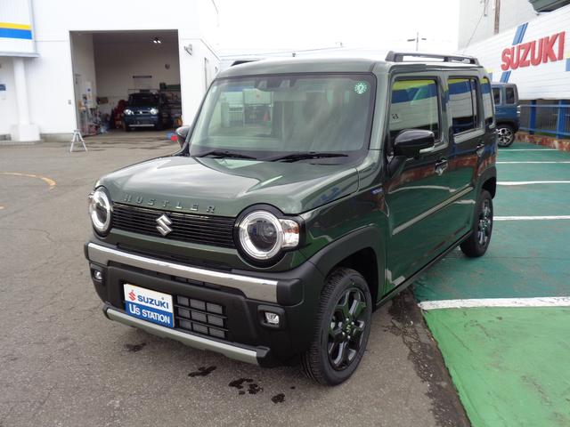 ハスラー タフワイルドターボ　３型　バックカメラ　純正ナビ　スズキセーフティーサポート　ワンオーナー　４ＷＤ（1枚目）