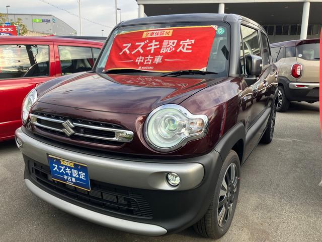 クロスビー(スズキ) ＨＹＢＲＩＤ　ＭＺ　３型　衝突被害軽減ブレーキ　ＬＥＤランプ　デュアルカメラブレーキ｜ブラウンアクセントパッケージ｜ＬＥＤヘッドランプ｜本革巻きステアリングホイール｜プレミアムＵＶ＆ＩＲカットガラス（フロントドア）｜全方位モニター用カメラ｜ 中古車画像