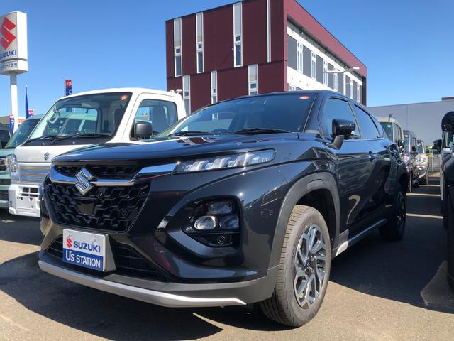 フロンクス １型　４ＷＤ　９インチカーナビ　全方位モニター　新品純正アルミホイール＆スタッドレスタイヤ　前後衝突被害軽減ブレーキ（1枚目）