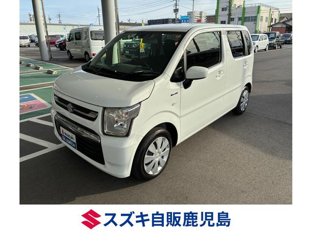 ワゴンＲ(スズキ) ハイブリッドＦＸ−Ｓ　デュアルカメラブレーキサポート　マイルドハイブリッド　オーディオレス　ＣＶＴ　オートエアコン　リモコンキー　キーレススタート　オートライト　　シートヒーター　オーディオスイッチ　ＡＣＣ　ＥＳＰ 中古車画像