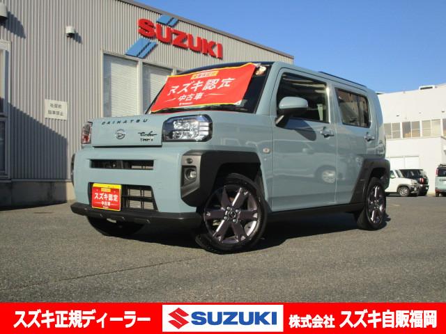 ＜令和６年式＞　ブルー。 ダイハツの【タフト　Ｇターボ】入荷しました！