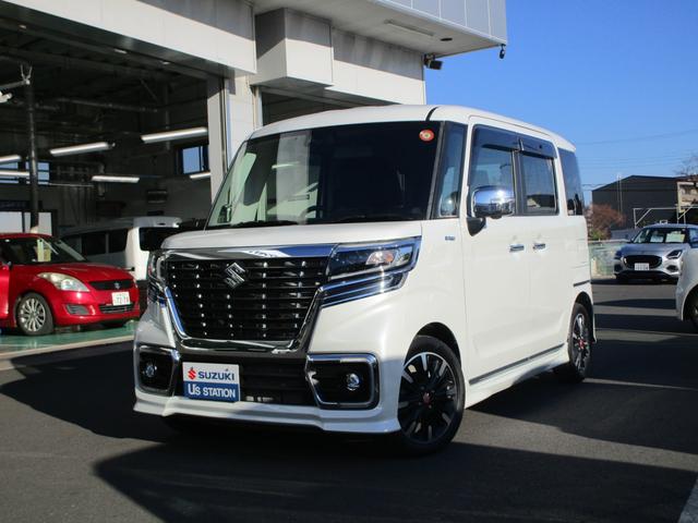 ☆現車確認可能なお客様限定☆ 純正オプション多数のスペーシアカスタム！両側電動スライドドアが便利♪