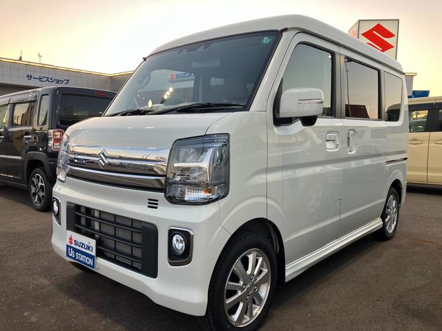 エブリイワゴン 車いす移動車　６型　４ＷＤ　社用車アップ　電動ウインチ（1枚目）