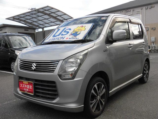 ワゴンＲ(スズキ) ２０周年記念車　ＭＨ３４型　２型　ナビ　ＥＴＣ　キーレス　オートライト　ナビ　プッシュスタート　シートヒーター　オートエアコン　ＥＴＣ　衝突被害軽減システム　アイドリングストップ　横滑り防止機能　衝突安全ボディ　盗難防止システム 中古車画像