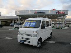 エブリイ PAリミテッド 6型 パートタイム4WD 5MT スピーカー内蔵ラジオ スライドドア パワーウインド スズキセーフティーサポート 4WD 衝突被害軽減システム 横滑り防止機能 中古車画像