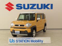 ハスラー HYBRID G CDプレイヤー 衝突被害軽減ブレーキ 2WD 前輪駆動 インパネCVT デュアルカメラブレーキサポート CDプレイヤー シートヒーター アイドリングストップ リアコーナーセンサー キーレスプッシュスタート 中古車画像