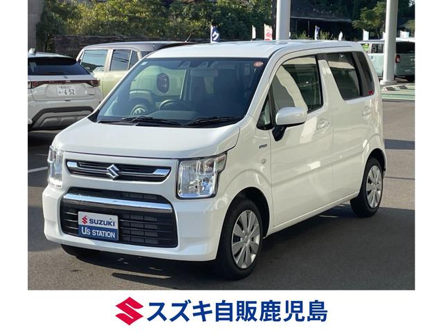 令和７年式　ワゴンＲ　ハイブリッドＦＸ－Ｓ　入荷。 色はホワイト♪　衝突被害軽減ブレーキ　リモコンキー　ＣＶＴ　ＥＳＰ