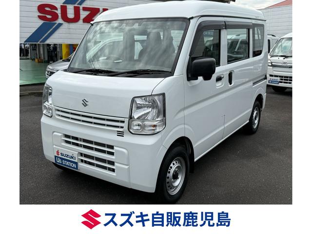 エブリイ(スズキ) ＰＡ　ＣＤ付き　衝突被害軽減ブレーキ　ＣＤ　４ＡＴ　集中ドアロック　マニュアルエアコン　パワステ　オートライト　スライドドア　スモークガラス　ＥＳＰ　オーバーヘッドシェルフ　残照式ランプ　ヘッドライトレベライザー 中古車画像