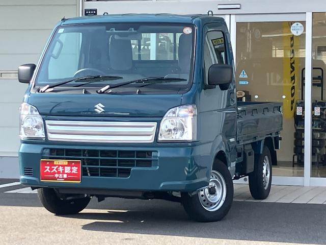 デフロック　パートタイム４ＷＤのキャリイ入庫しました パートタイム４ＷＤ　デフロック　エアコン　パワステ