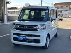 スペーシア HYBRID X 全方位モニター付ナビ LEDライト デュアルセンサーブレーキII|後席両側ワンアクションパワースライド|スリムサーキュレーター|シートヒーター|USB電源ソケット|マルチユースフラップ| 中古車画像