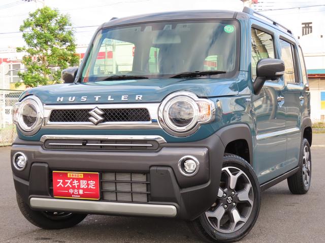 ハスラー　ＪスタイルＩＩ 全方位モニターナビ　ドラレコ　ＥＴＣ　フロアマット