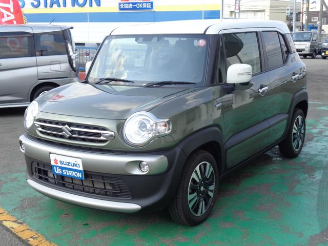 クロスビー(スズキ) ＨＹＢＲＩＤ　ＭＺ　３型　バックカメラ　スズキセーフティーサポート　ワンオーナー　４ＷＤ 中古車画像