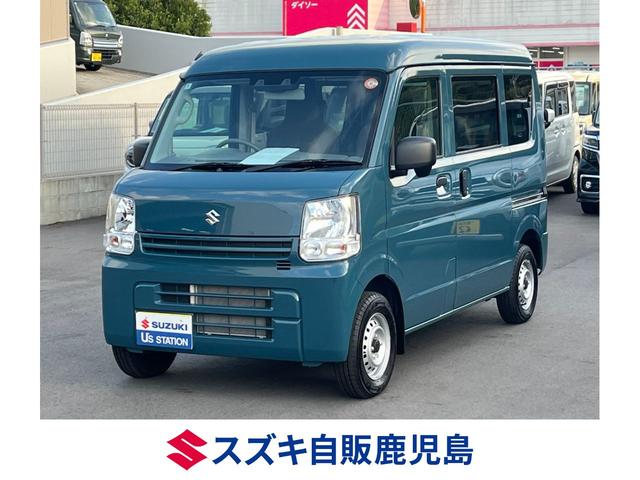 エブリイ(スズキ) ＰＡリミテッド　衝突被害軽減ブレーキ　アイドリングストップ　ＣＶＴ　ＡＭ／ＦＭラジオ　マニュアルエアコン　パワステ　パワーウインドウ　キーレス　オートライト　両席スライドドア　ＥＳＰ　ヘッドライトレベライザー 中古車画像