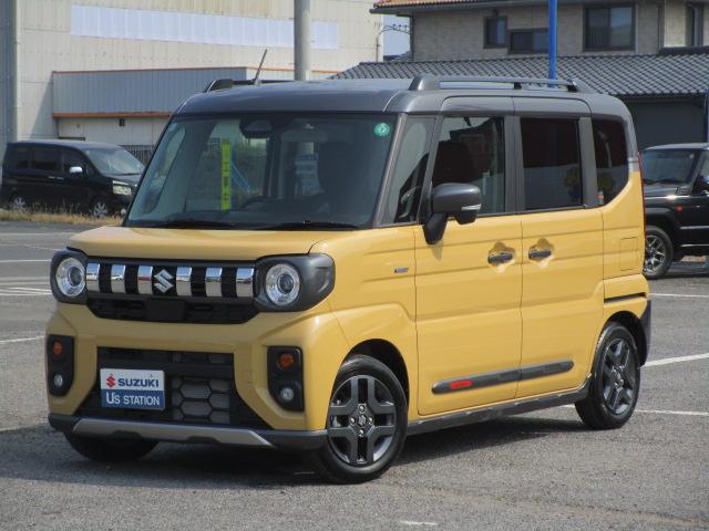 ２ＷＤ　ターボ車！後席両側電動スライドドア！ マイルドハイブリッド仕様スペーシアギアターボ車！