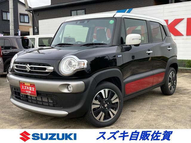 クロスビー(スズキ) ＨＹＢＲＩＤ　ＭＺ　４型　ＵＳＢソケット　衝突被害軽減Ｂ　オートライト　シートヒーター　オートエアコン　プッシュスタート　衝突被害軽減システム　横滑り防止機能　衝突安全ボディ　衝突安全ボディ　ＬＥＤヘッドライト　アダプティブクルーズコントロール 中古車画像