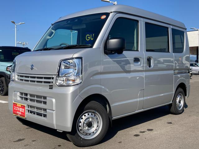 エブリイ(スズキ) ＰＡリミテッド　６型　キーレスエントリー　スライドドア　オートライト　スライドドア　衝突被害軽減システム　横滑り防止機能　衝突安全ボディ　キーレスエントリー　ＵＳＢソケット 中古車画像
