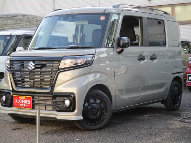 スペーシアベース(スズキ) ＸＦ　全方位カメラパッケージ　オートライト　スライドドア　プッシュスタート　シートヒーター　オートエアコン　スズキセーフティーサポート　衝突被害軽減システム　アイドリングストップ　横滑り防止機能　衝突安全ボディ　盗難防止システム 中古車画像