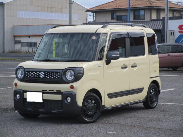 スペーシアギア　ＨＹＢＲＩＤ　ＸＺ ナビ＆ＥＴＣ＆フロントドライブレコーダー装着車！！