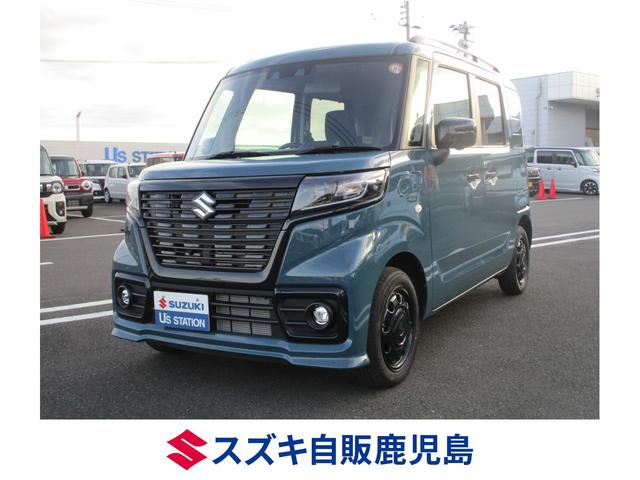 令和７年式　スペーシアベース　ＸＦ　入荷です。　色は デニムブルー♪　衝突被害軽減ブレーキ　リモコンキー　全方位カメラ　ＣＶＴ