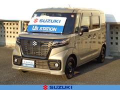 スペーシアベース GF CDプレ-ヤ- ETC CDプレ-ヤ- Bluetooth ETC スライドドア プッシュスタート シートヒーター オートエアコン スズキセーフティーサポート 衝突被害軽減システム アイドリングストップ 横滑り防止機能 中古車画像