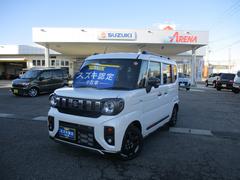 スペーシアギア ギア HYBRID XZ FF オーディオレス オートライト スライドドア プッシュスタート シートヒーター オートエアコン スズキセーフティーサポート 衝突被害軽減システム アイドリングストップ 横滑り防止機能 衝突安全ボディ 中古車画像