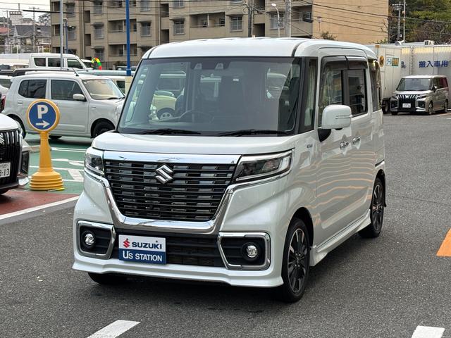 広々とした室内、ＨＹＢＲＩＤだから軽々走るスペーシア スペーシア入荷しました。最後までご覧いただきますようお願いします