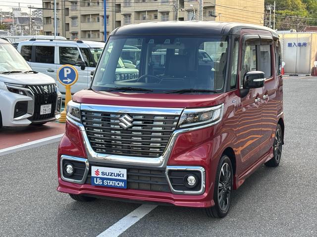 広々とした室内、ＨＹＢＲＩＤだから軽々走るスペーシア スペーシア入荷しました。最後までご覧いただきますようお願いします