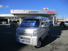 エブリイ PC 6型 パートタイム4WD オーディオレス オートライト スライドドア スズキセーフティーサポート 4WD 衝突被害軽減システム アイドリングストップ 横滑り防止機能 衝突安全ボディ 盗難防止システム 中古車画像