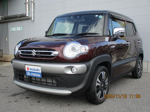 クロスビー(スズキ) ＨＹＢＲＩＤ　ＭＺ　３型　全方位ナビ　ＬＥＤヘッドライト　バックカメラ　オートライト　純正ナビ　プッシュスタート　シートヒーター　オートエアコン　衝突被害軽減システム　横滑り防止機能　衝突安全ボディ 中古車画像