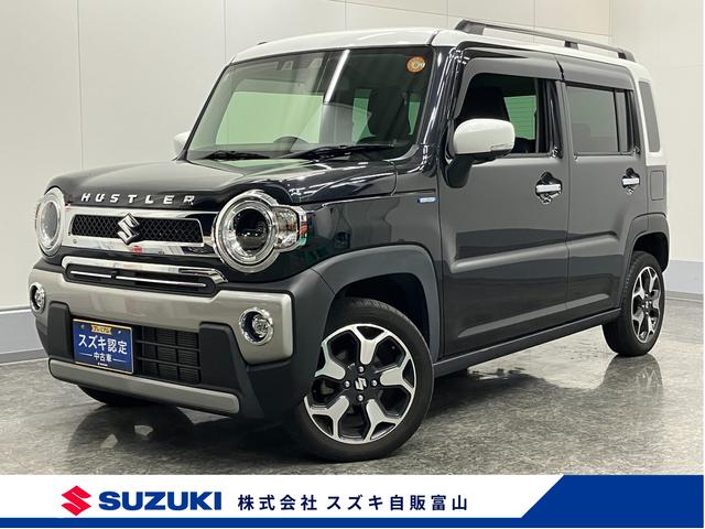 ハスラー(スズキ) Ｊスタイル　４ＷＤ　全方位モニター付きナビ　オートライト　Ｂｌｕｅｔｏｏｔｈ　純正ナビ　プッシュスタート　シートヒーター　オートエアコン　衝突被害軽減システム　アイドリングストップ　横滑り防止機能　衝突安全ボディ 中古車画像