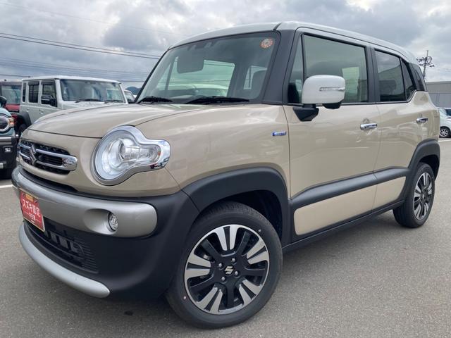 クロスビー(スズキ) ＨＹＢＲＩＤ　ＭＺ　４型　アダプティブクルーズコントロール　オートライト　プッシュスタート　シートヒーター　オートエアコン　衝突被害軽減システム　横滑り防止機能　衝突安全ボディ　盗難防止システム　パドルシフト　アダプティブクルーズコントロール 中古車画像