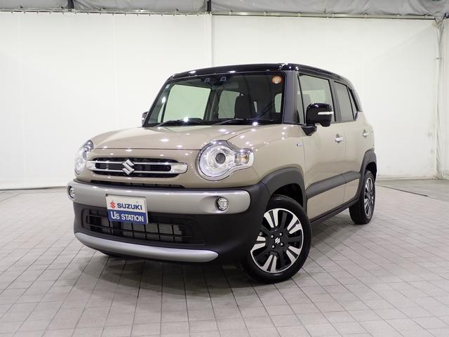 クロスビー(スズキ) ハイブリッドＭＺ　４型　フルタイム４ＷＤ！ターボ！　１０００ｃｃターボ！元弊社社有車！黒ルーフ！全方位モニタ用カメラパッケージ装着車　車線維持支援　全車速追従式アダプティブクルーズコントロール　前方・後方衝突軽減ブレーキ　オートエアコン　スマートキー 中古車画像