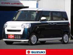 ムーヴキャンバス ストライプスX バックカメラ連動メモリーナビ ドライブレコーダー バックカメラ オートライト Bluetooth スライドドア 純正ナビ プッシュスタート オートエアコン 衝突被害軽減システム アイドリングストップ 横滑り防止機能 衝突安全ボディ 中古車画像